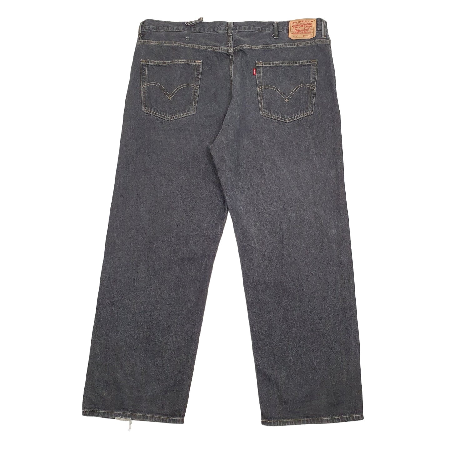 Levis 569 Loose Fit Jeans W44 L32 Blue