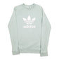 Mens Green Adidas  Crewneck Jumper