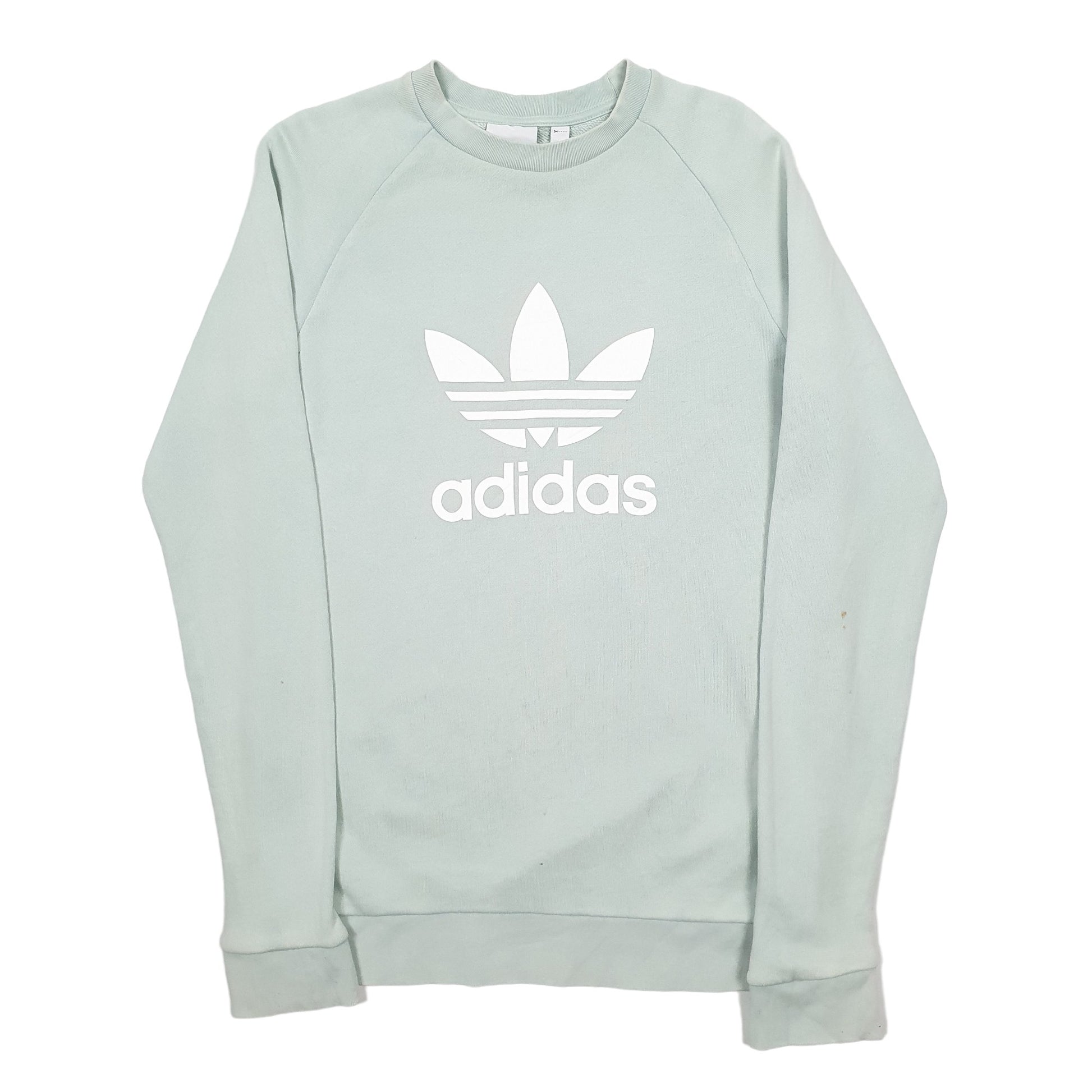 Mens Green Adidas  Crewneck Jumper