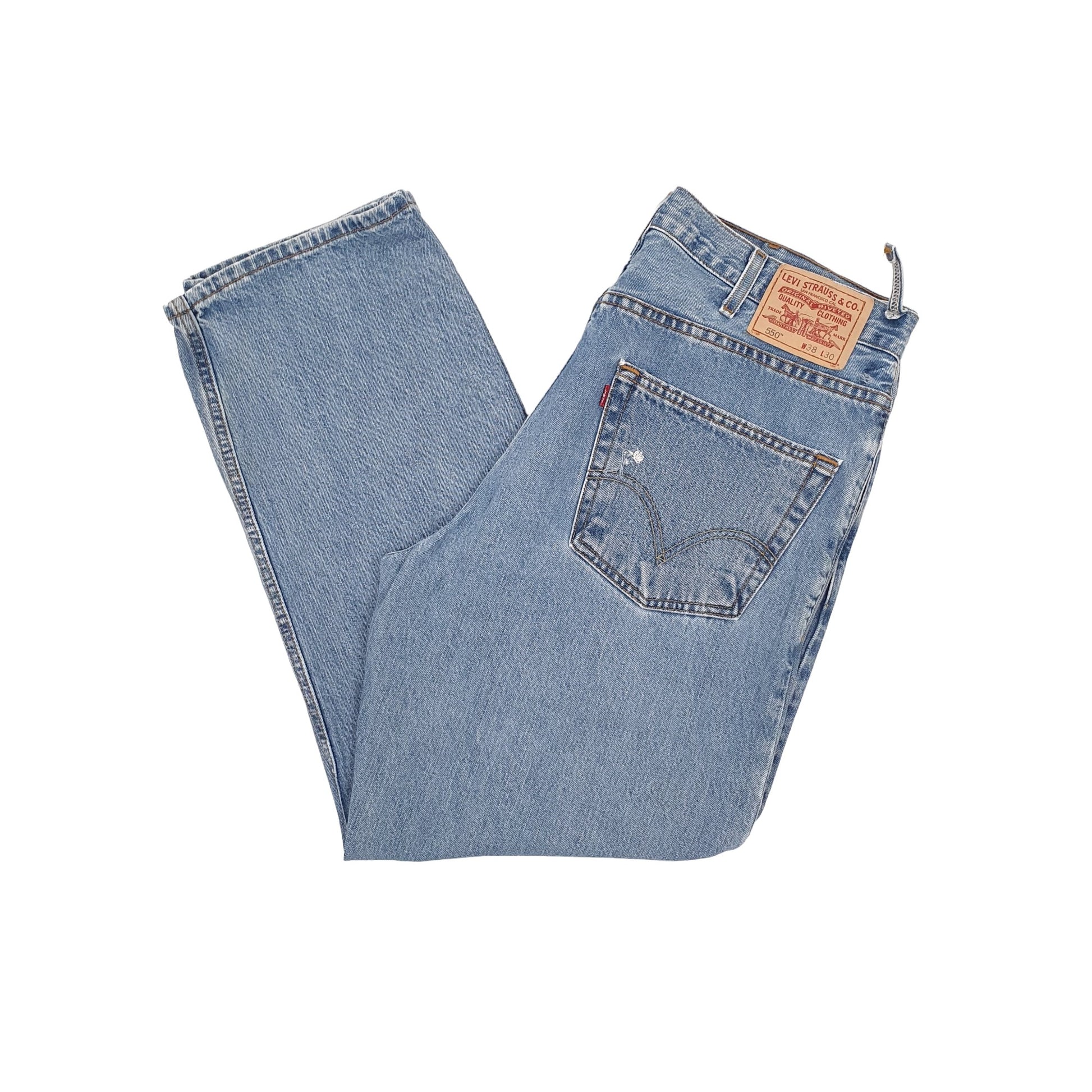 Levis 550 Relaxed Fit Jeans W38 L30 Blue