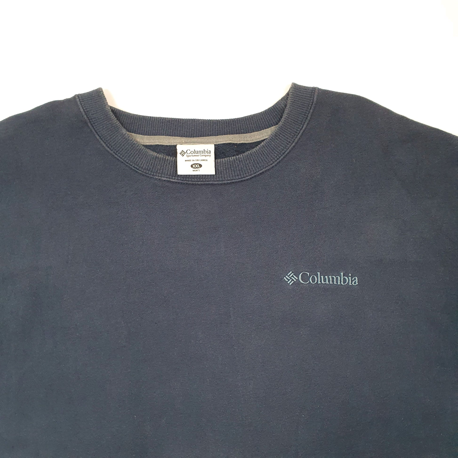 Mens Navy Columbia Sportswear  Crewneck Jumper