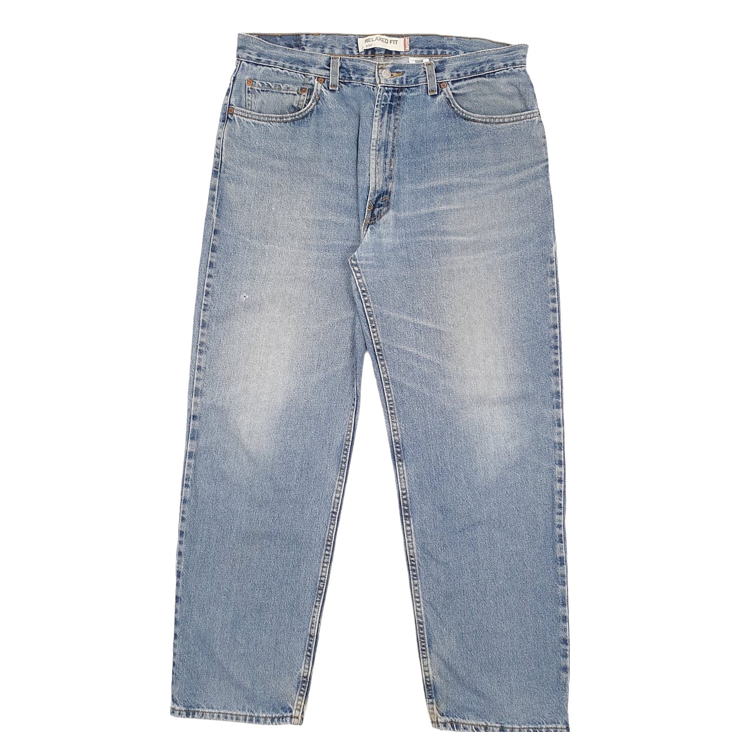 Levis 550 Relaxed Fit Jeans W38 L32 Blue
