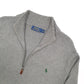 Polo Ralph Lauren Knit Quarter Zip L Grey