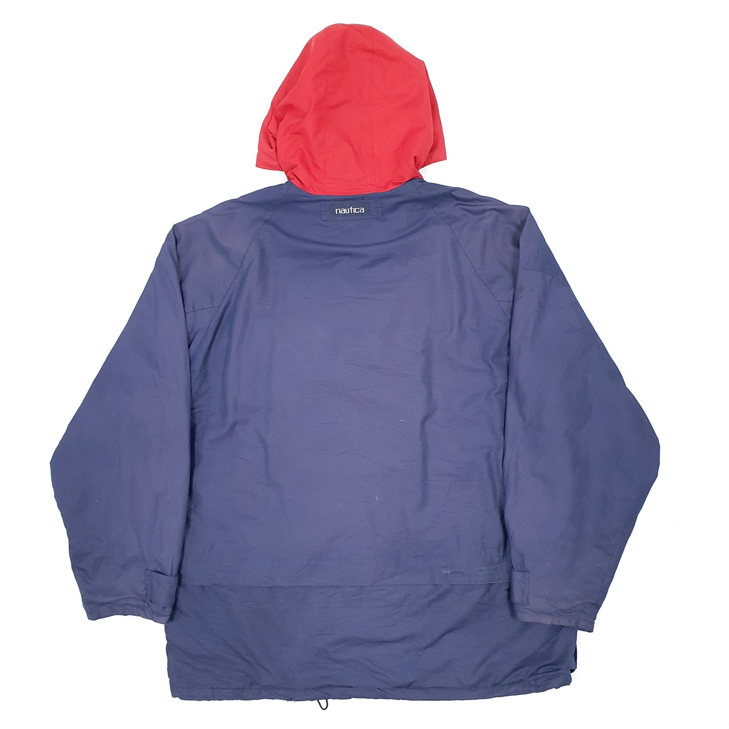 Mens Navy Nautica Sport Padded Vintage Competition Jacket Coat