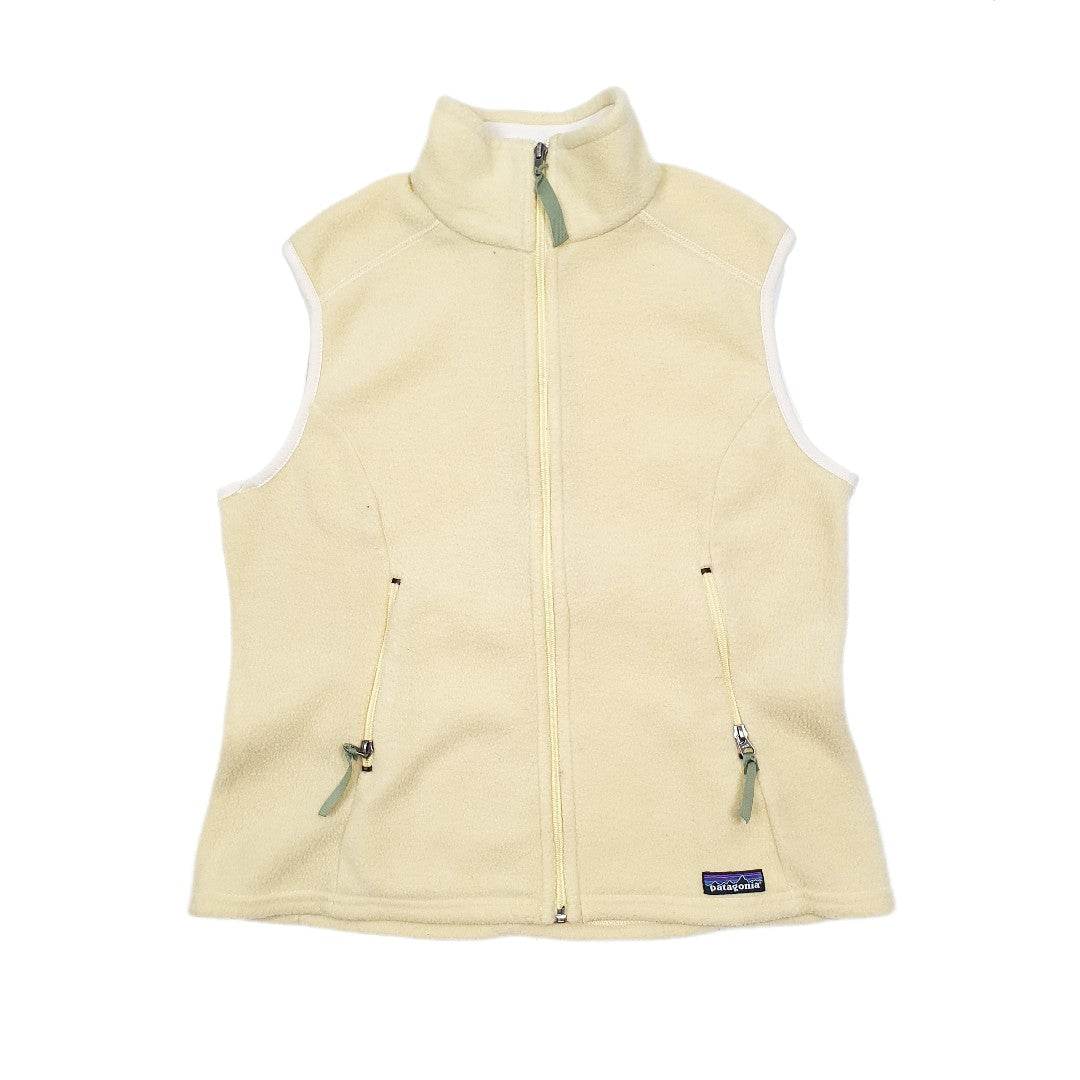 Patagonia Synchilla Gilet Fleece L Yellow