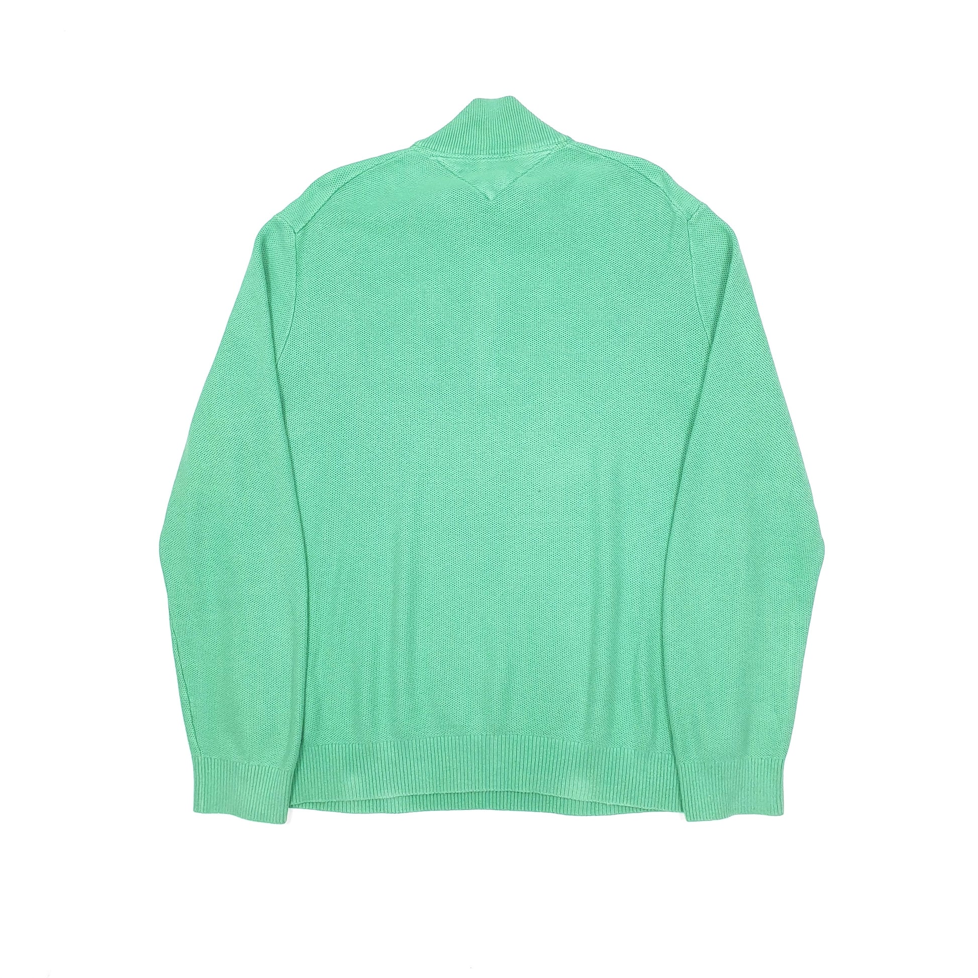 Tommy Hilfiger Quarter Zip XL Green