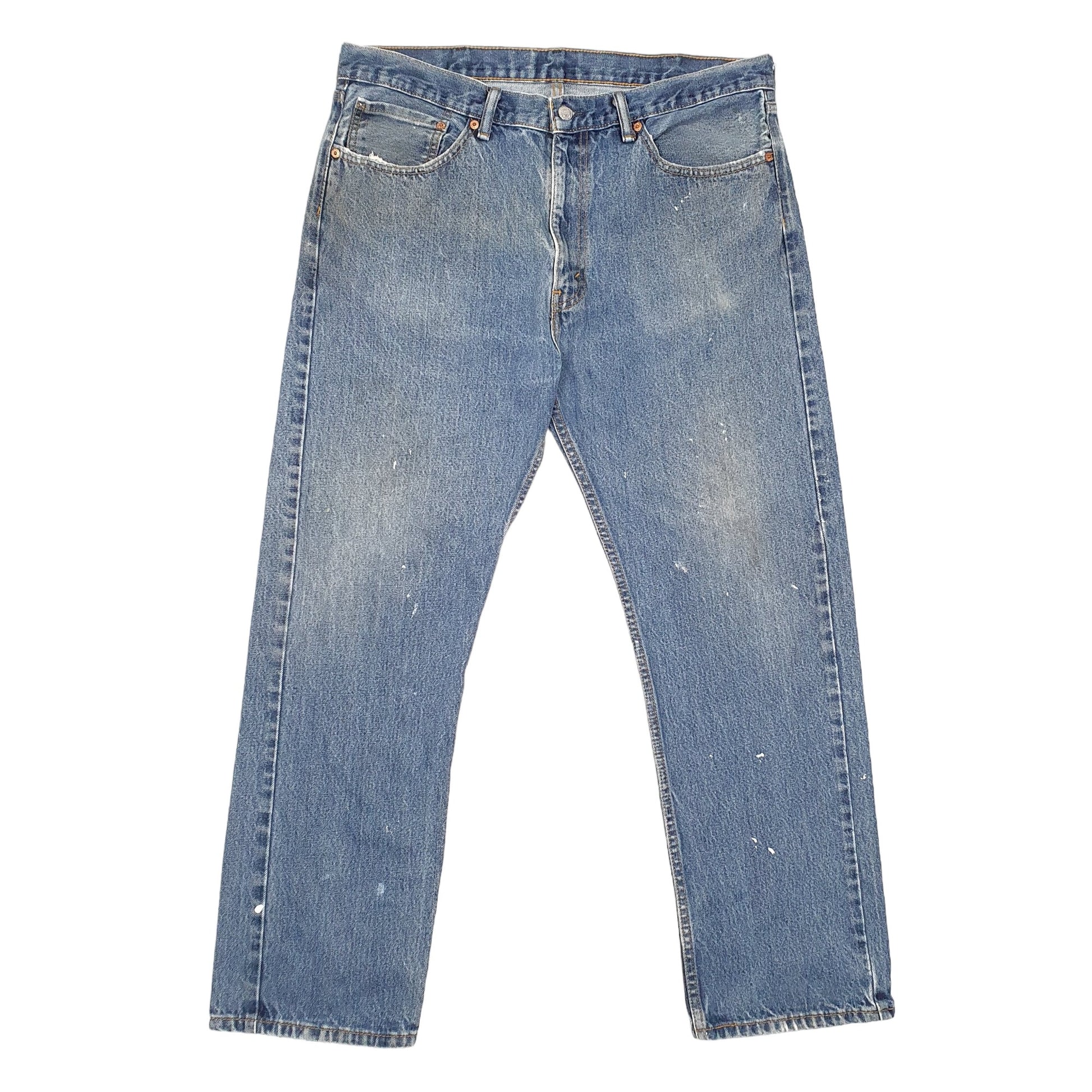 Mens Blue Levis  505 JeansW38 L30