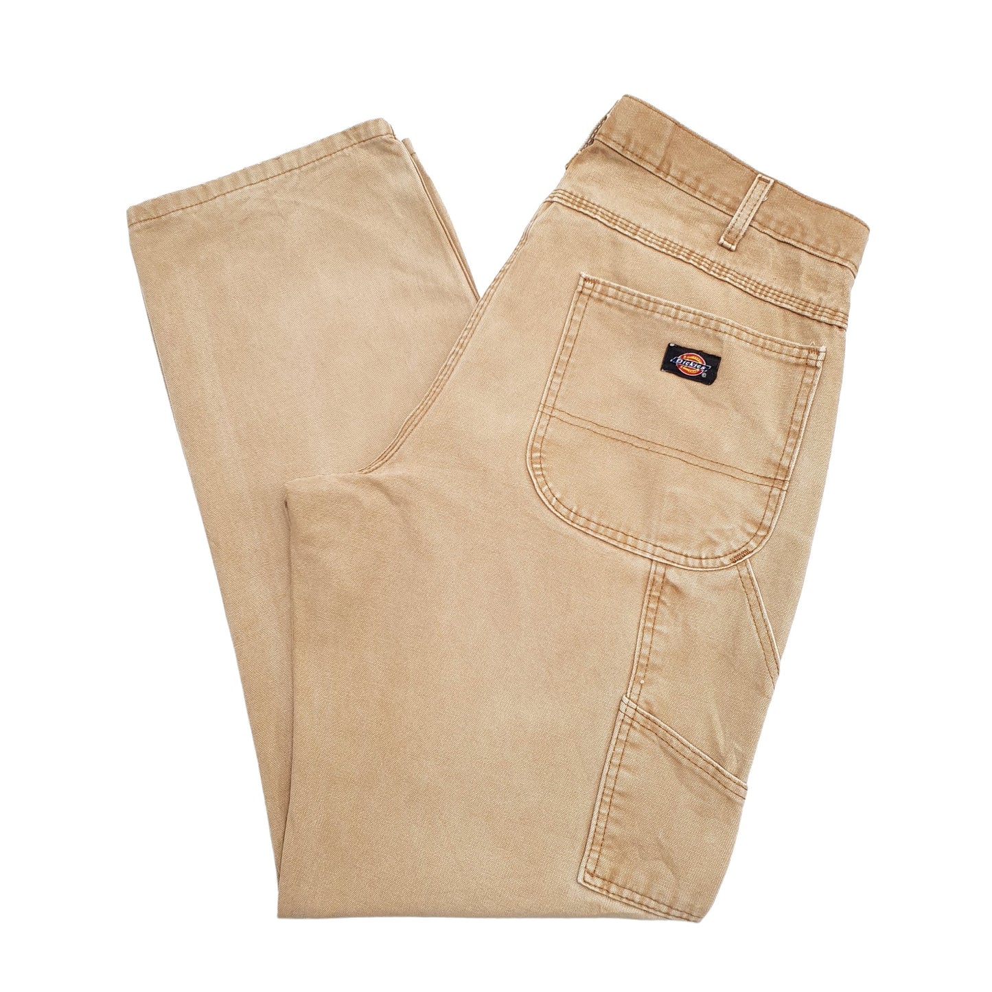Mens Brown Dickies  Carpenter Trousers