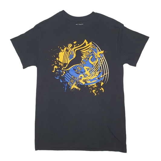 Gildan CWC Crusaders Track Running Short Sleeve T Shirt Black