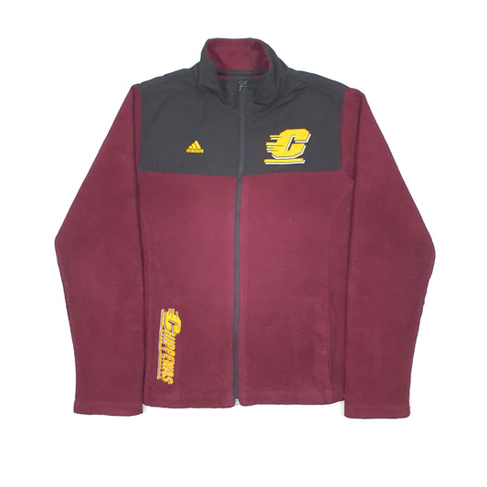 Adidas Full Zip Fleece M Burgundy
