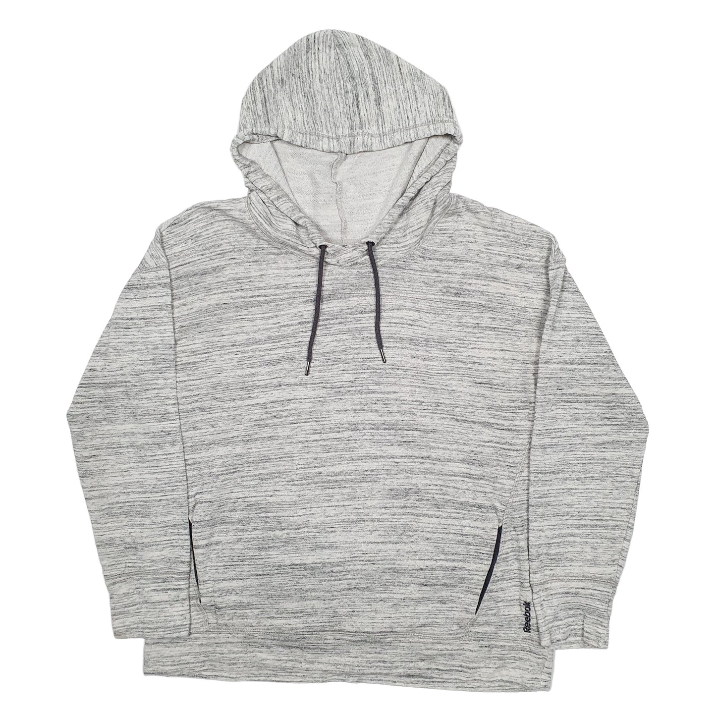 Womens Grey Reebok  Hoodie Jumper