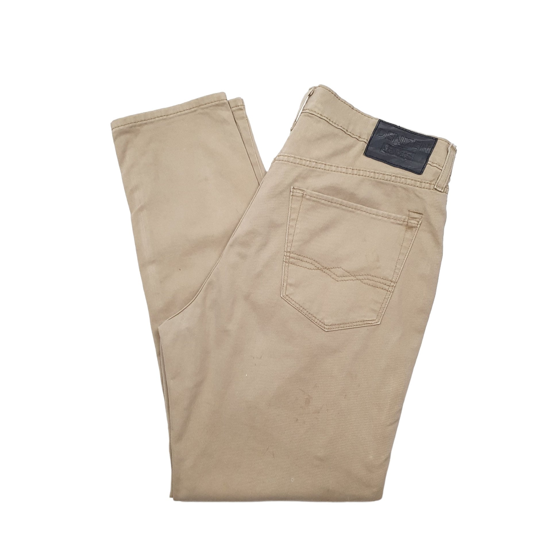 Levis Denizen Slim Fit Jeans W34 L30 Beige
