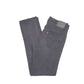 Levis 514 Straight Fit Jeans W30 L31 Black