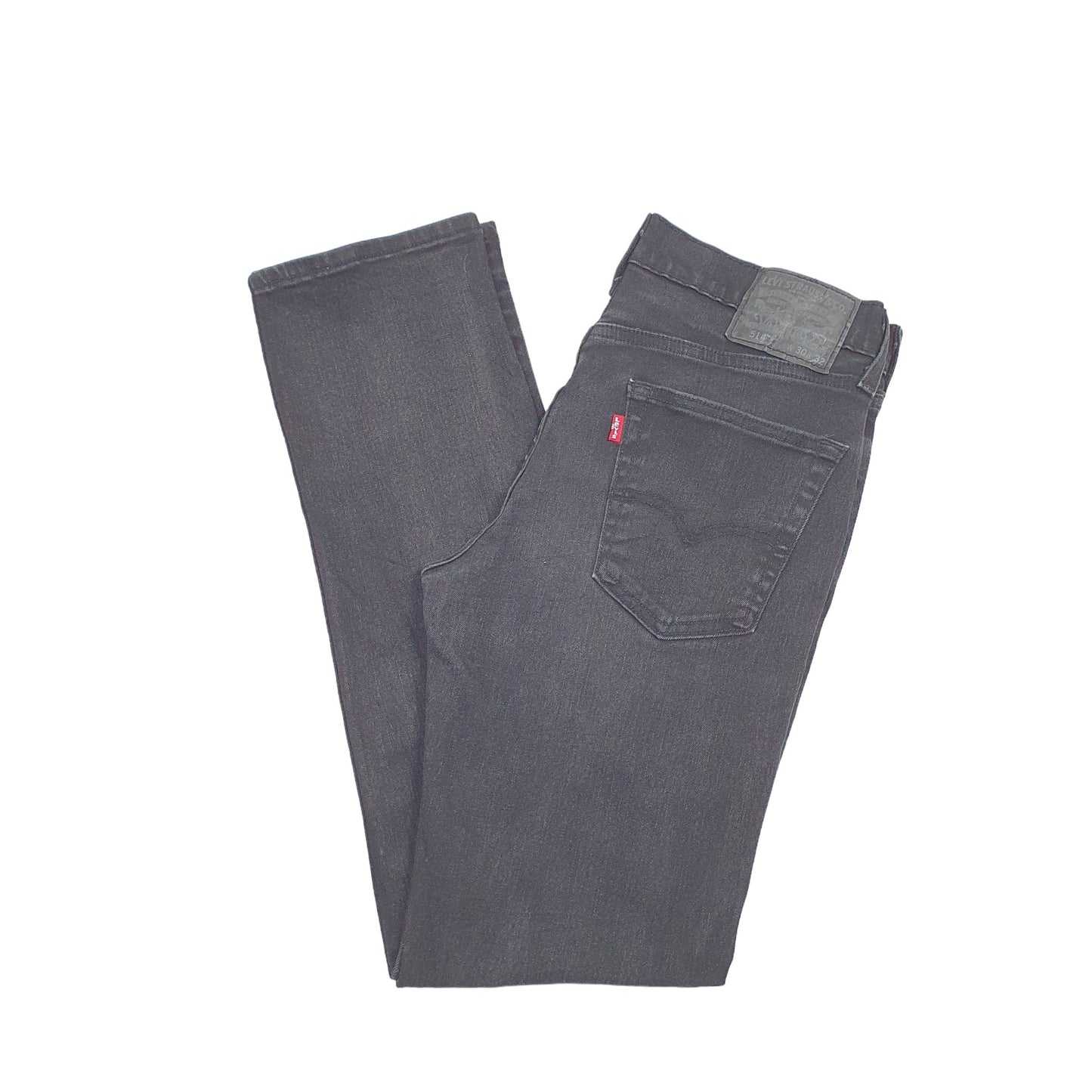 Levis 514 Straight Fit Jeans W30 L31 Black