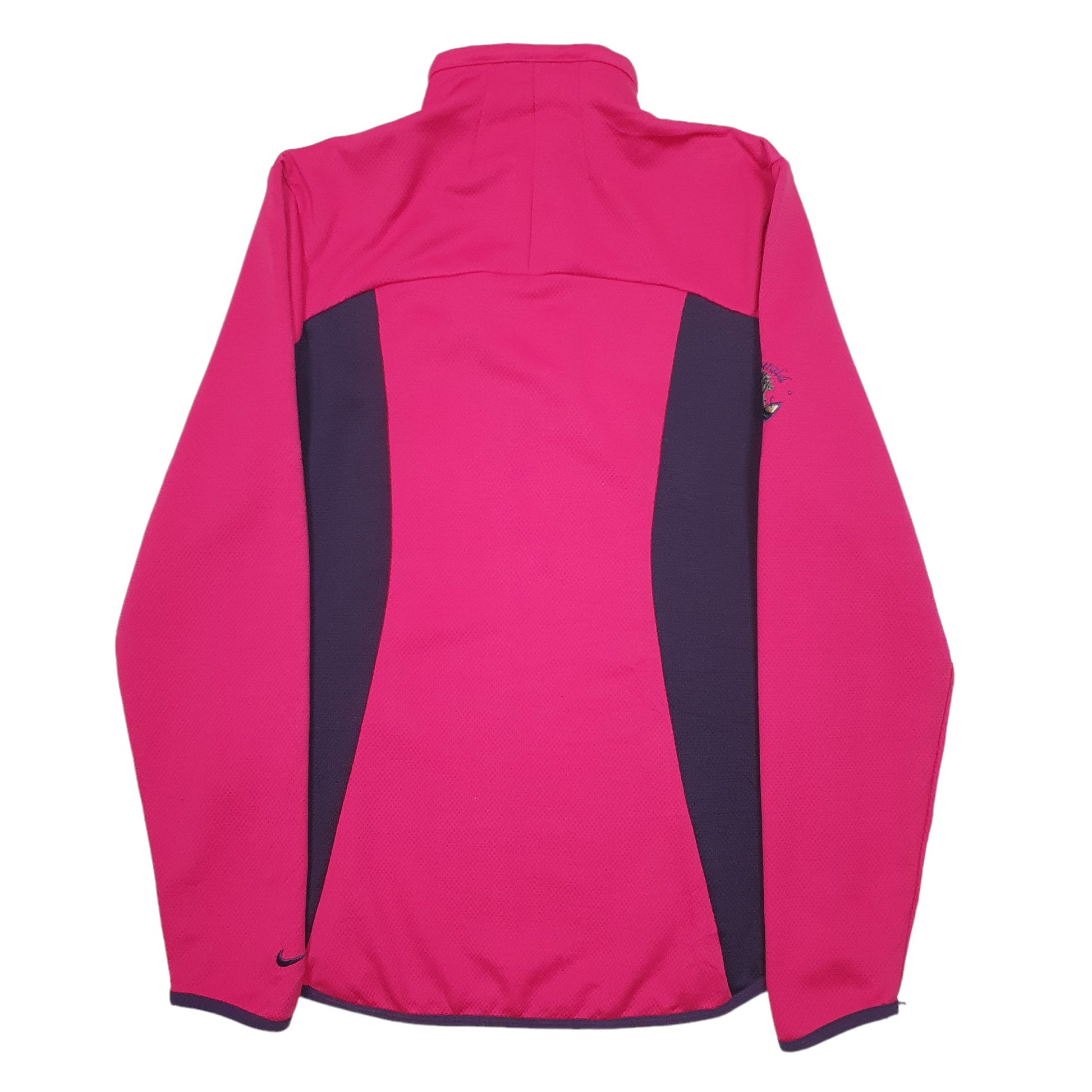 Womens Pink Nike Golf Quarter Zip Jumper