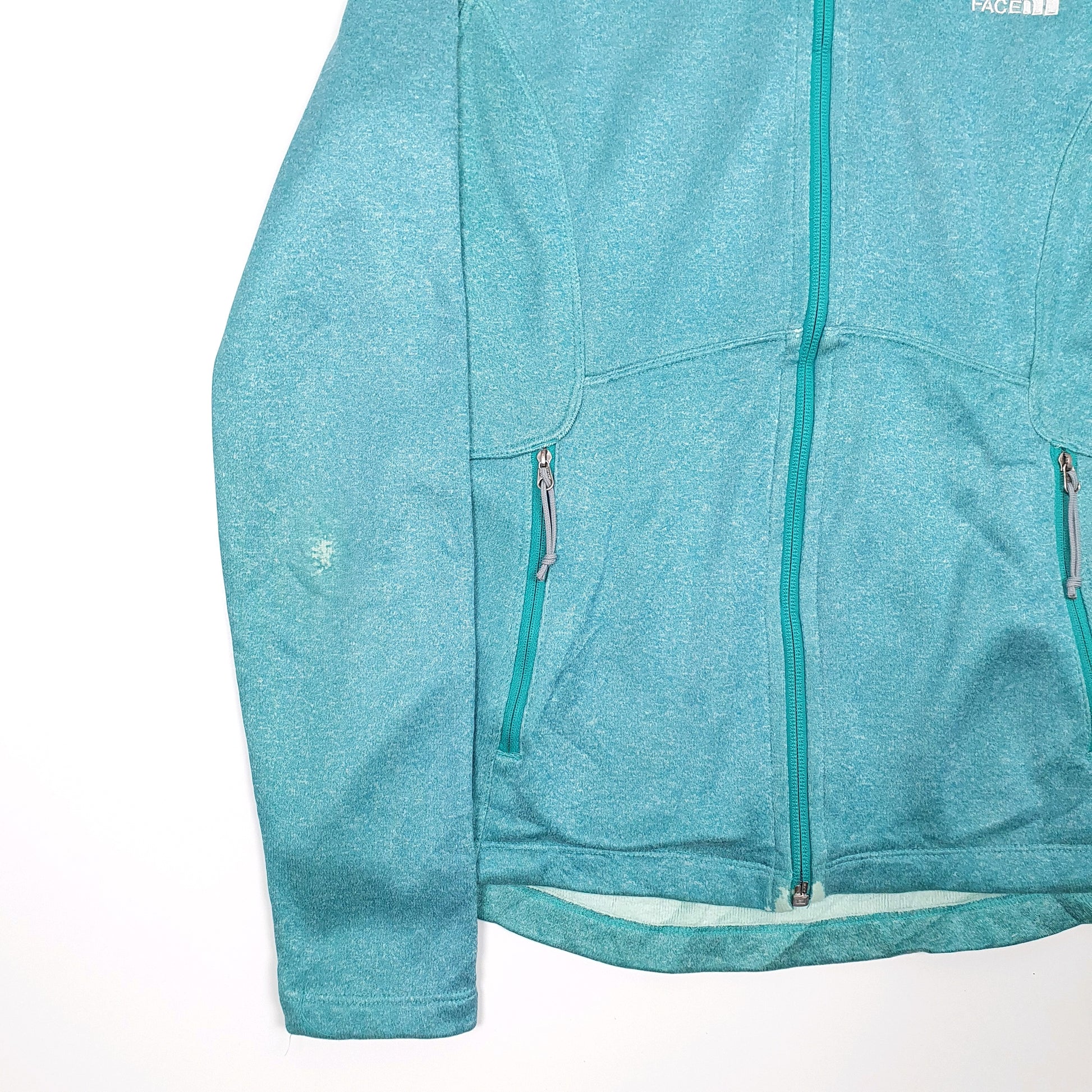 Womens Blue The North Face Hoodie Full Zip Jumper
