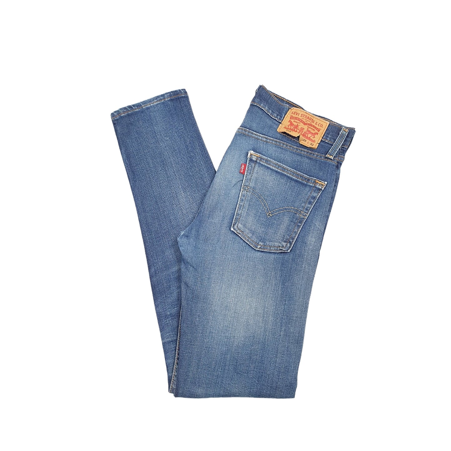 Levis 510 Skinny Fit Jeans W29 L31 Blue