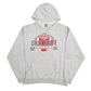 Mens Grey Nike Ohio State Football Spellout 2007 Hoodie Jumper