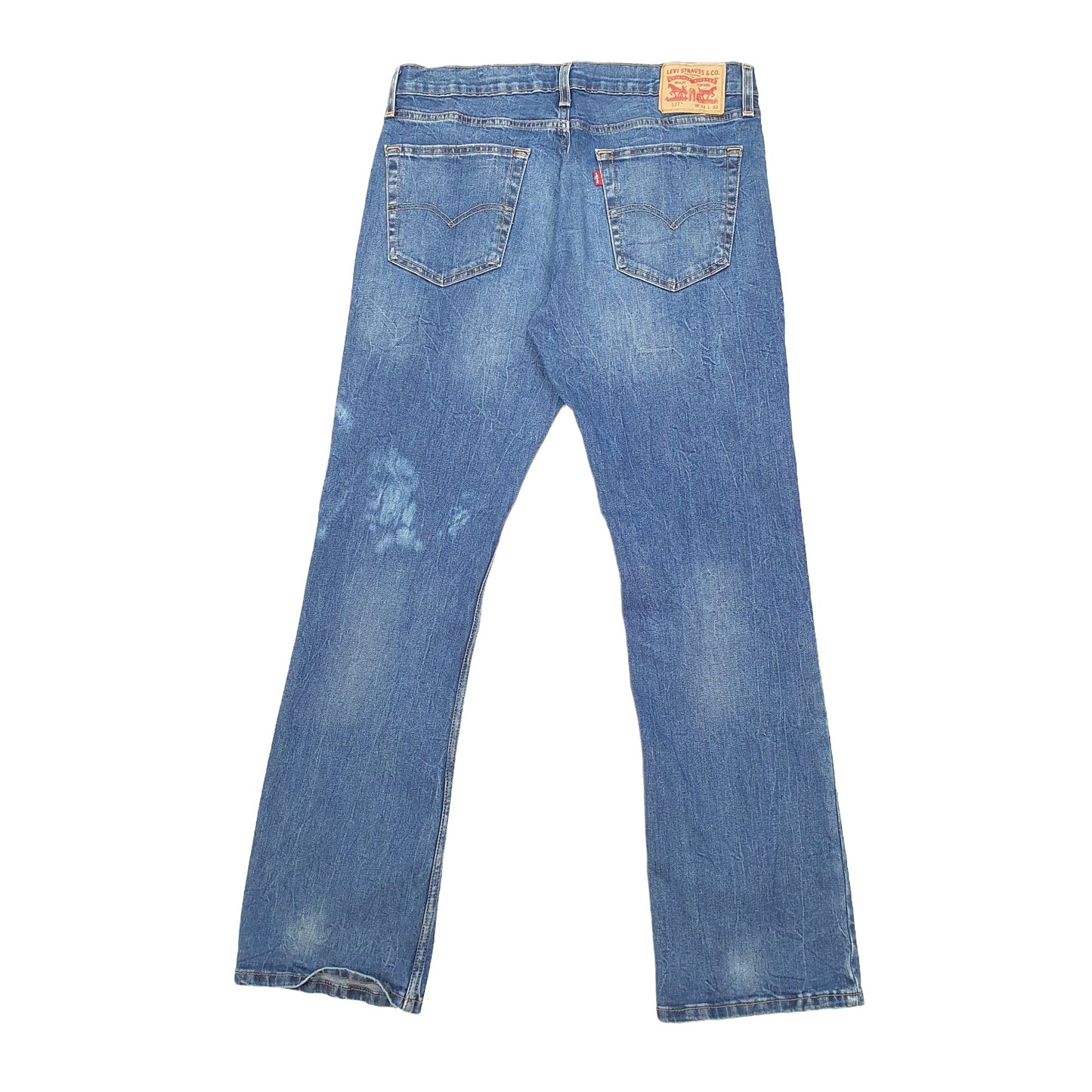 Levis 527 Bootcut Fit Jeans W34 L32 Blue