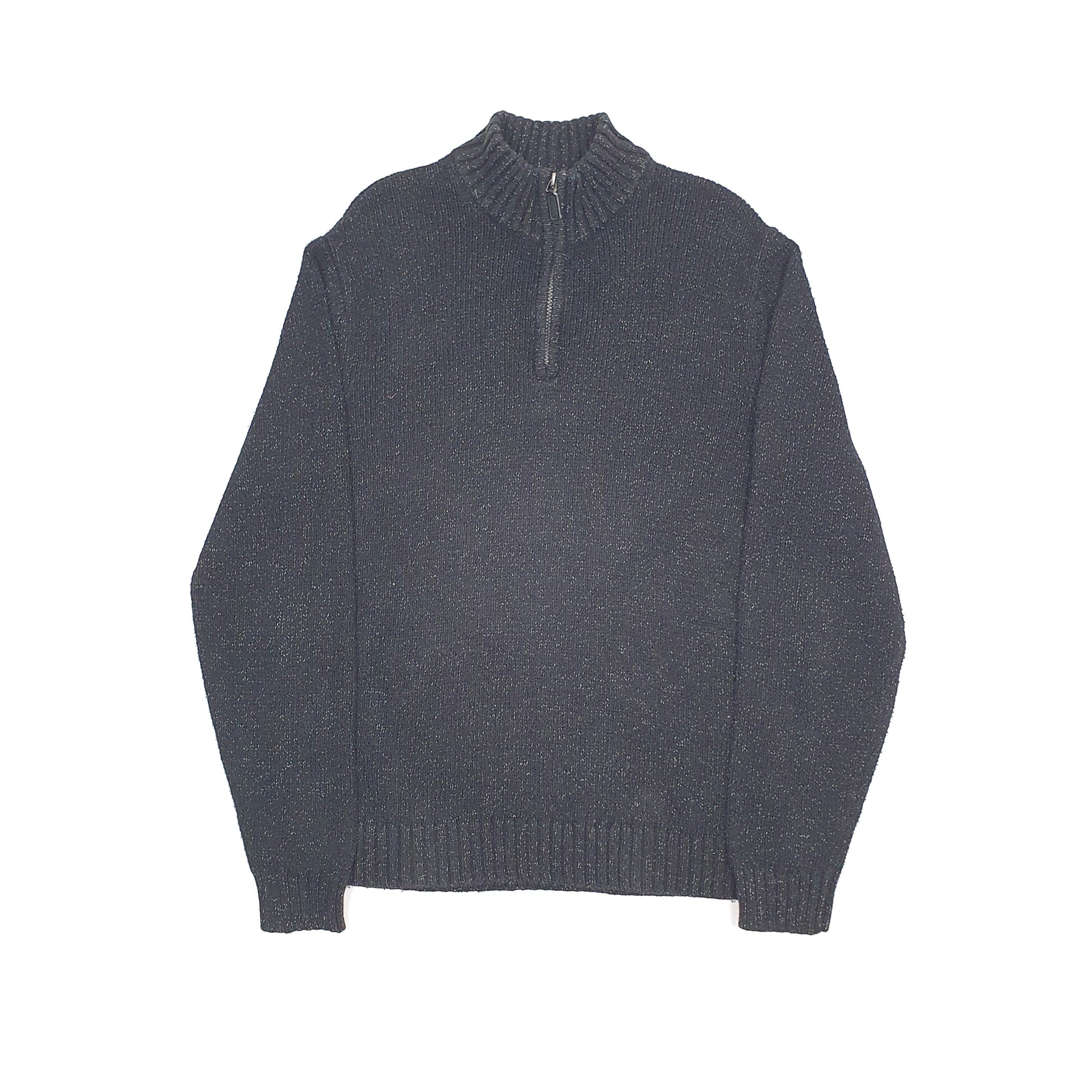 Chaps Quarter Zip M Black