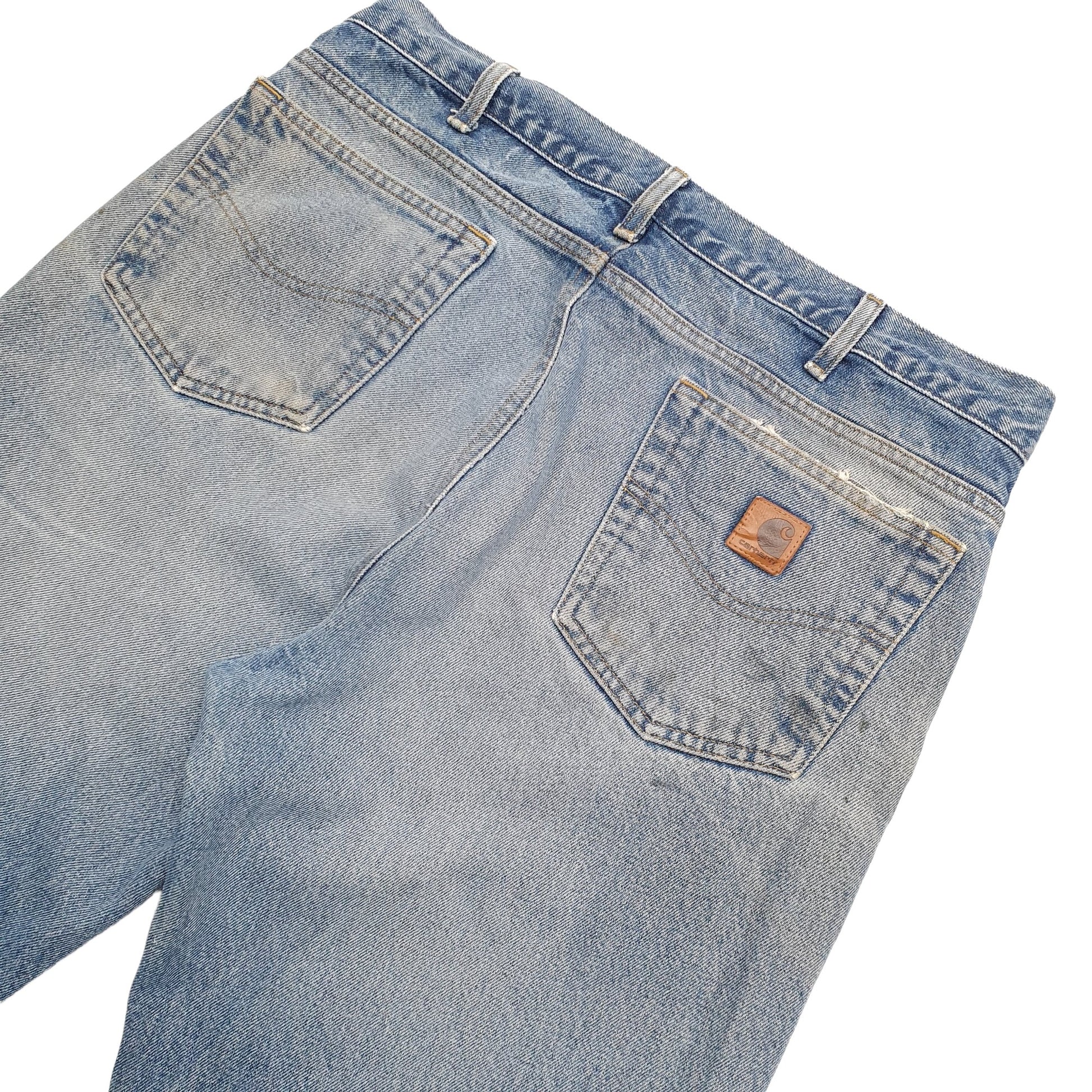 Mens Blue Carhartt  Carpenter Trousers