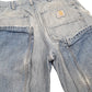 Mens Blue Carhartt Single Knee Pant Carpenter JeansW32 L34