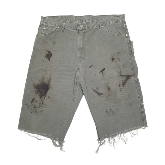 Mens Green Dickies  Carpenter Shorts