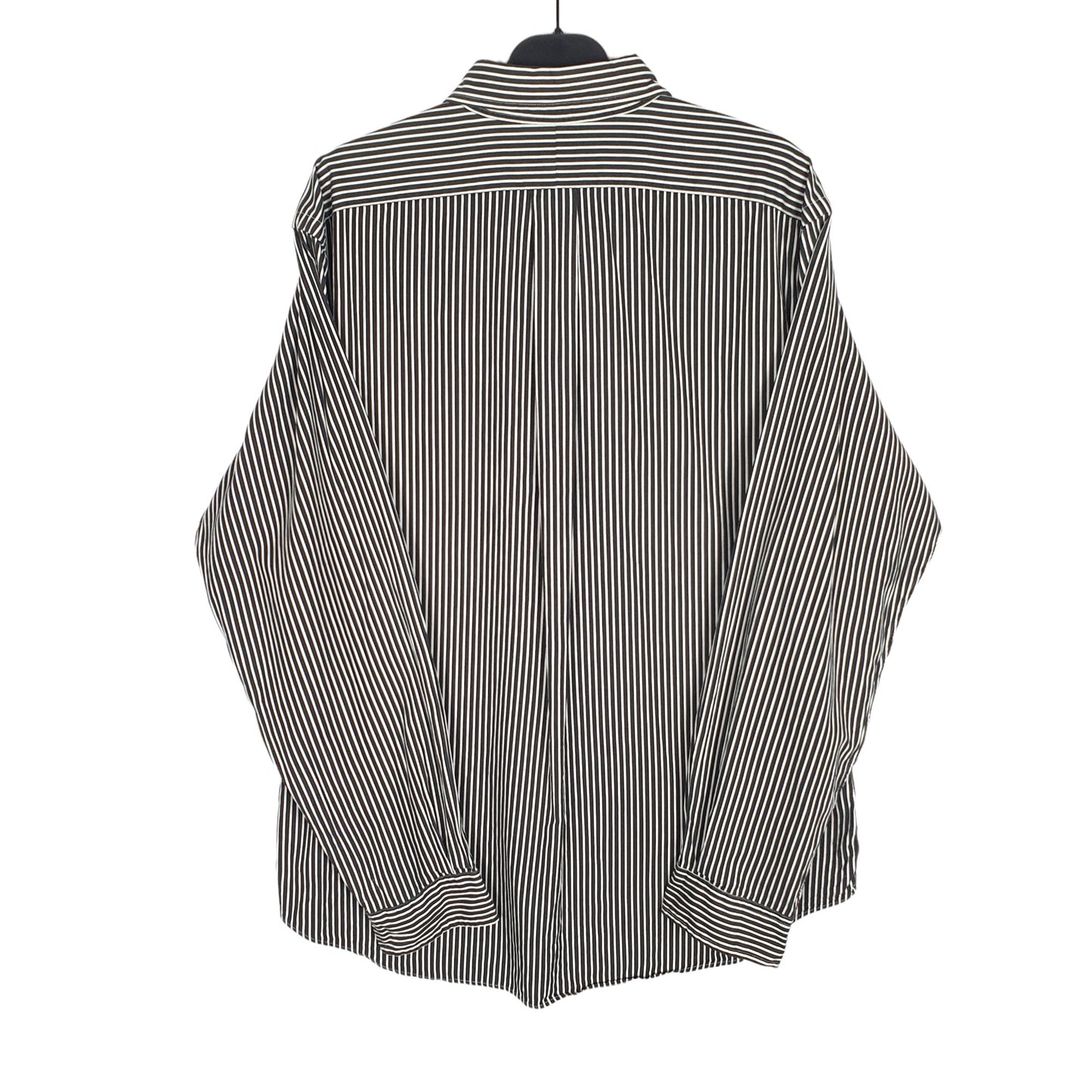 Ralph Lauren Polo Long Sleeve Classic Fit Striped Shirt Black