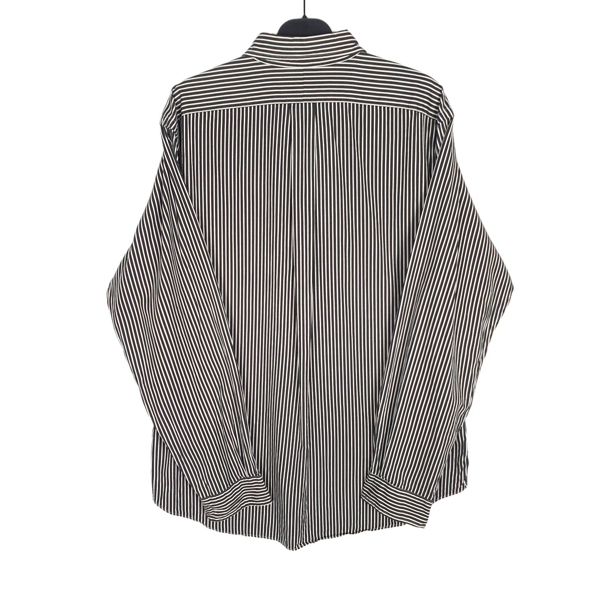 Ralph Lauren Polo Long Sleeve Classic Fit Striped Shirt Black