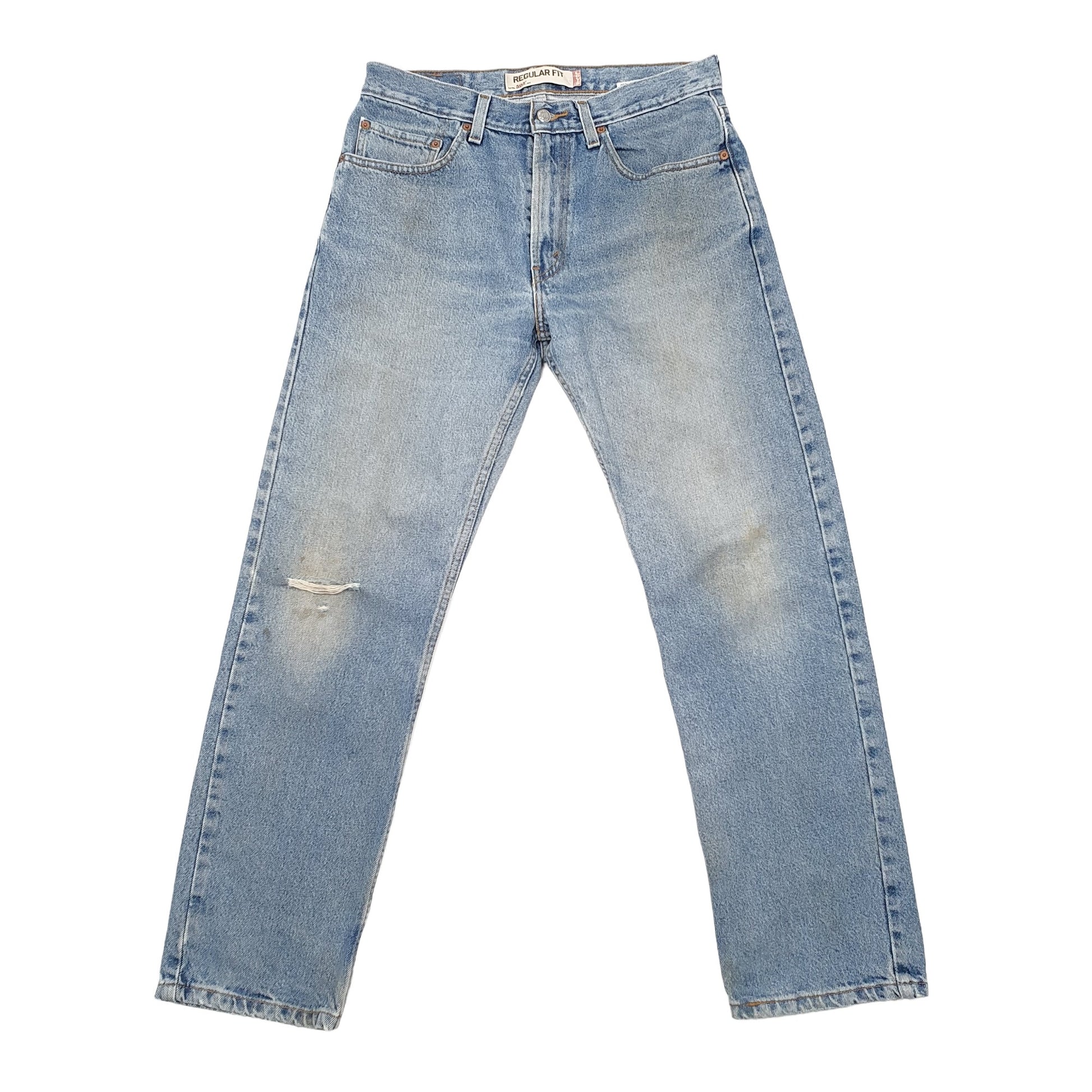 Levis 505 Regular Fit Jeans W32 L30 Blue