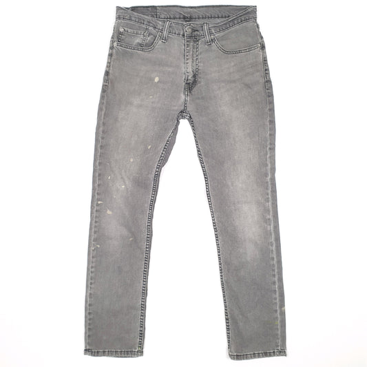 Levis 511 Slim Fit Jeans W30 L29 Grey
