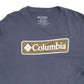 Mens Blue Columbia Sportswear  Short Sleeve T Shirt