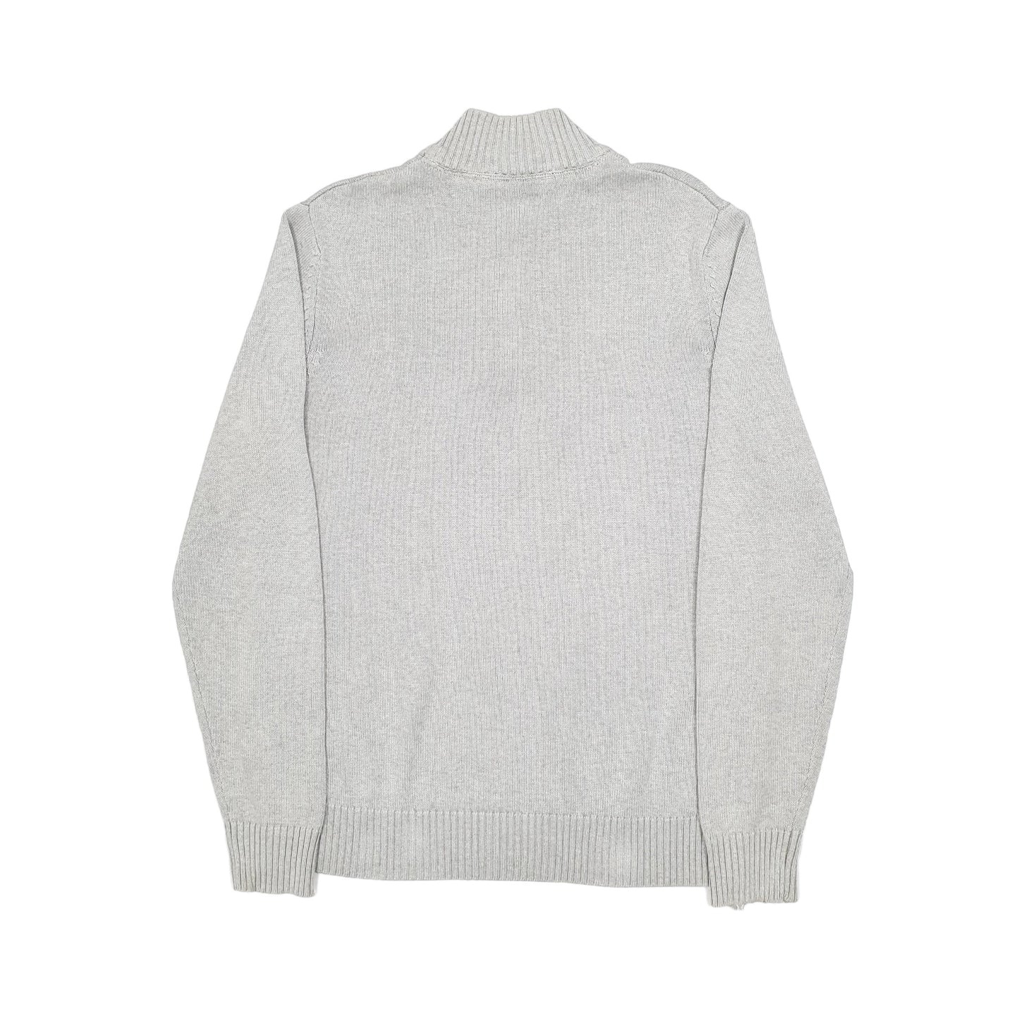 Crew Clothing Quarter Zip M Grey