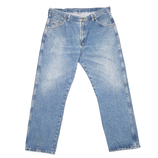 Wrangler Casual Regular Fit Jeans W38 L29 Blue