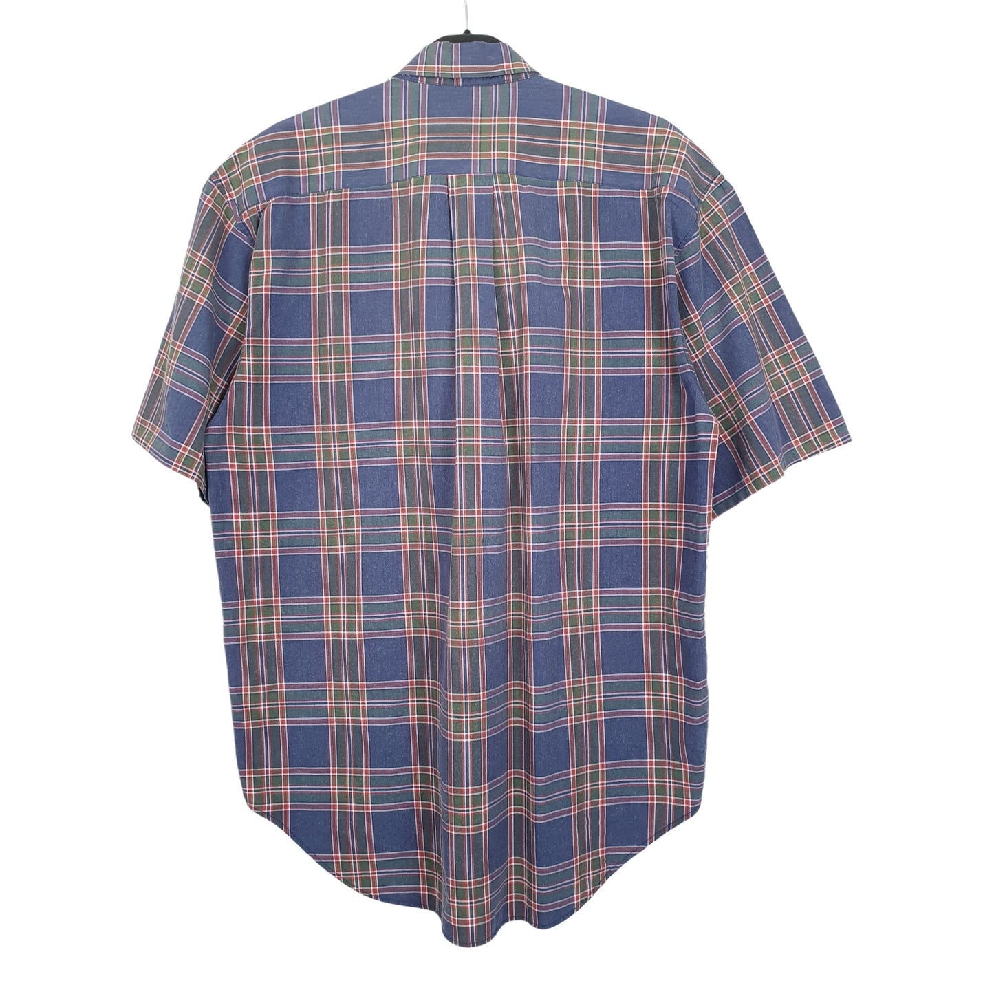 Ralph Lauren Short Sleeve Regular Fit Check Shirt Blue
