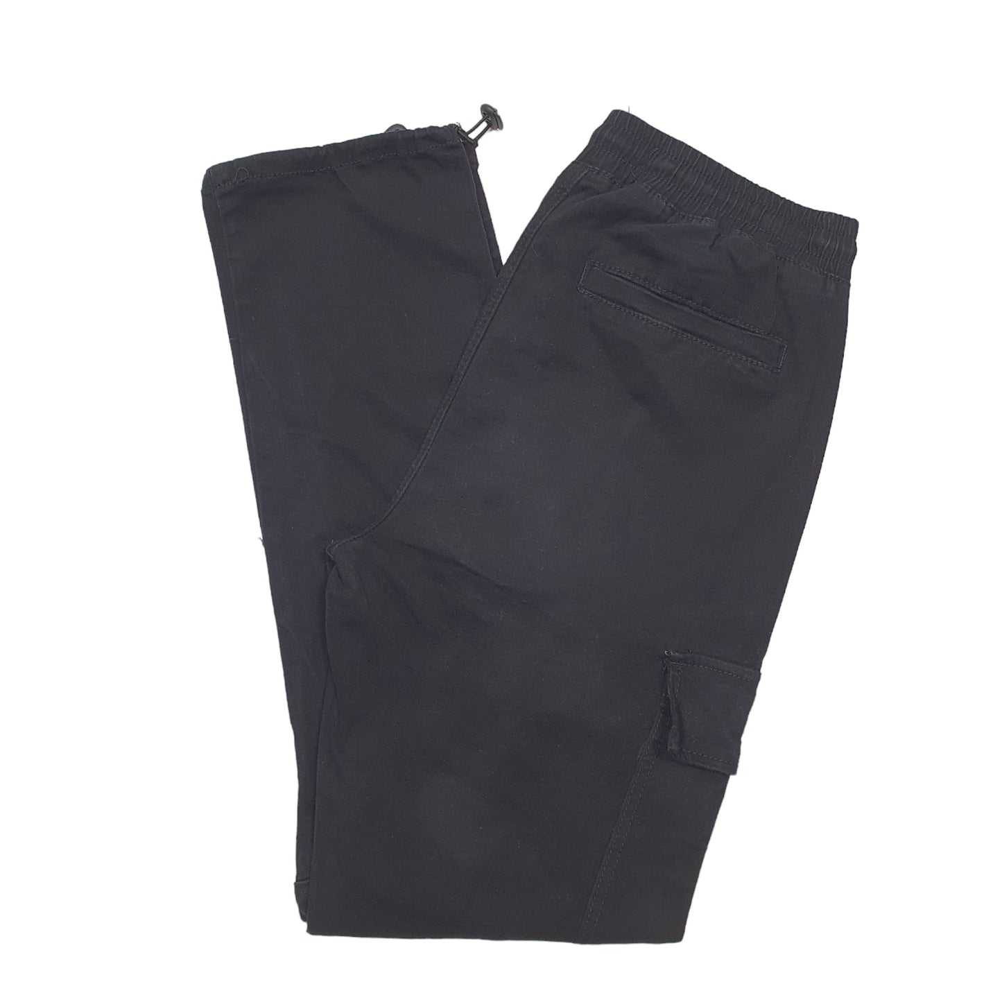 Mens Black Forever 21 Men Combat Pants Cargo Trousers