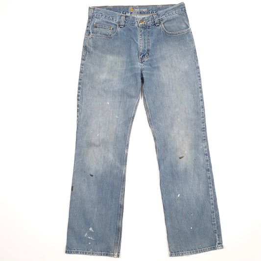 Carhartt Casual Loose Fit Straight Jeans W32 L32 Blue