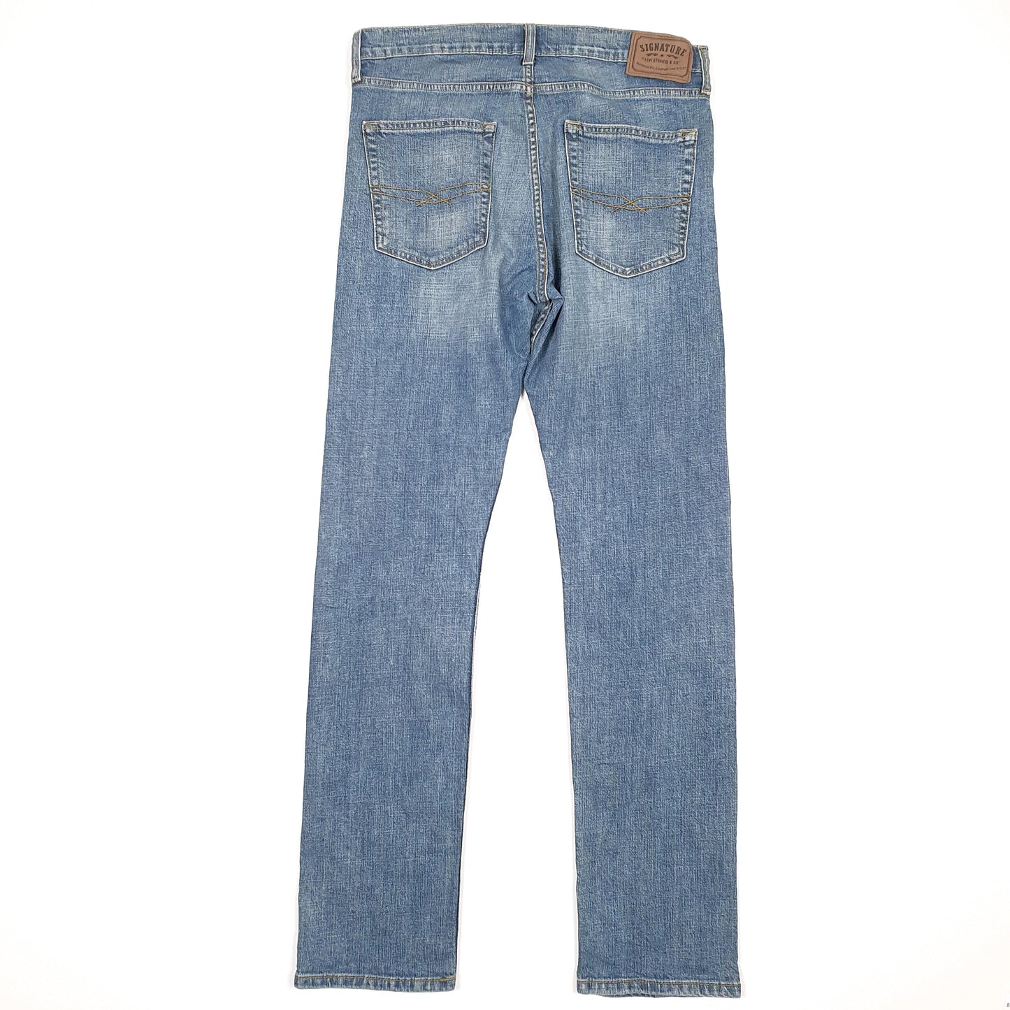 Levis Signature Slim Fit Slim Jeans W32 L33 Blue