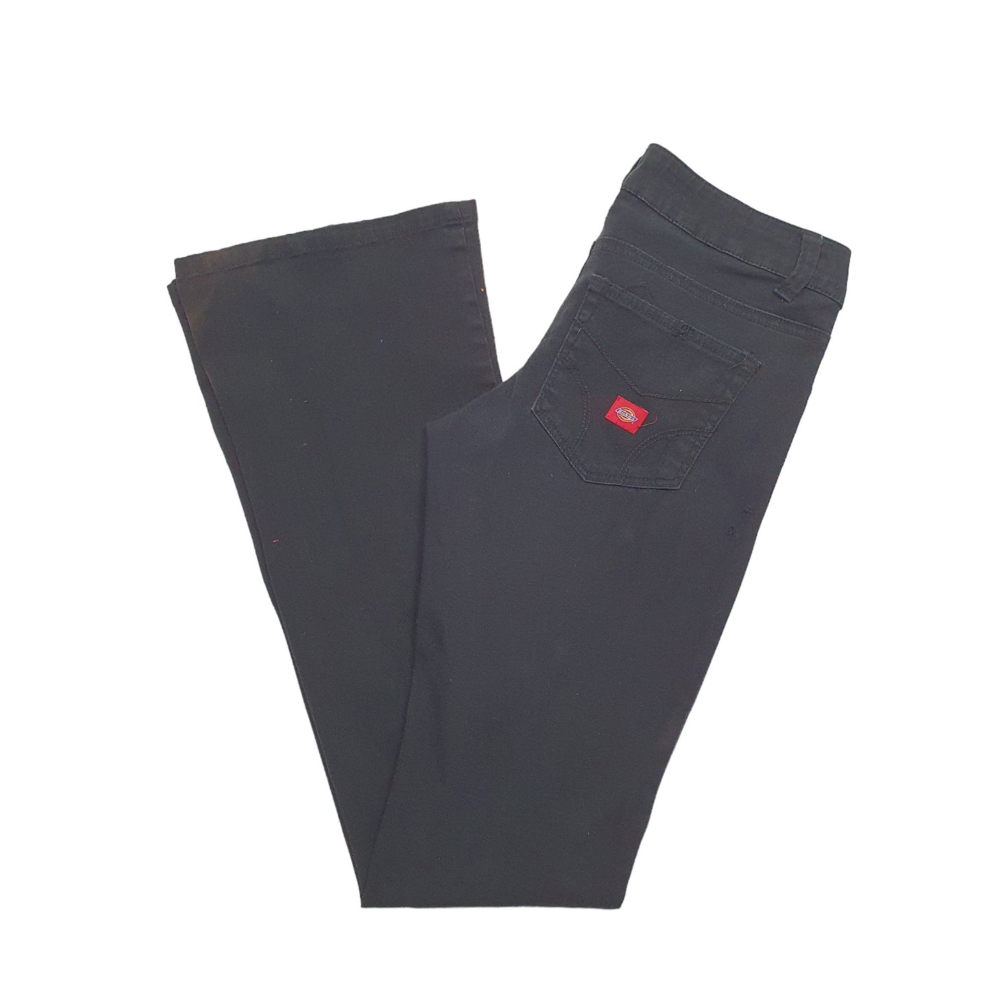 Mens Black Dickies  Chino Trousers