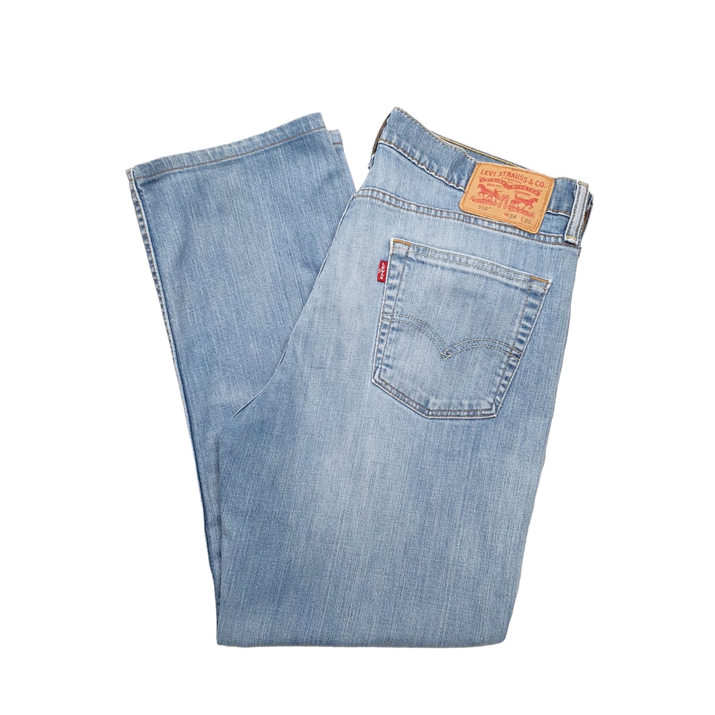Levis 514 Straight Fit Jeans W34 L29 Blue