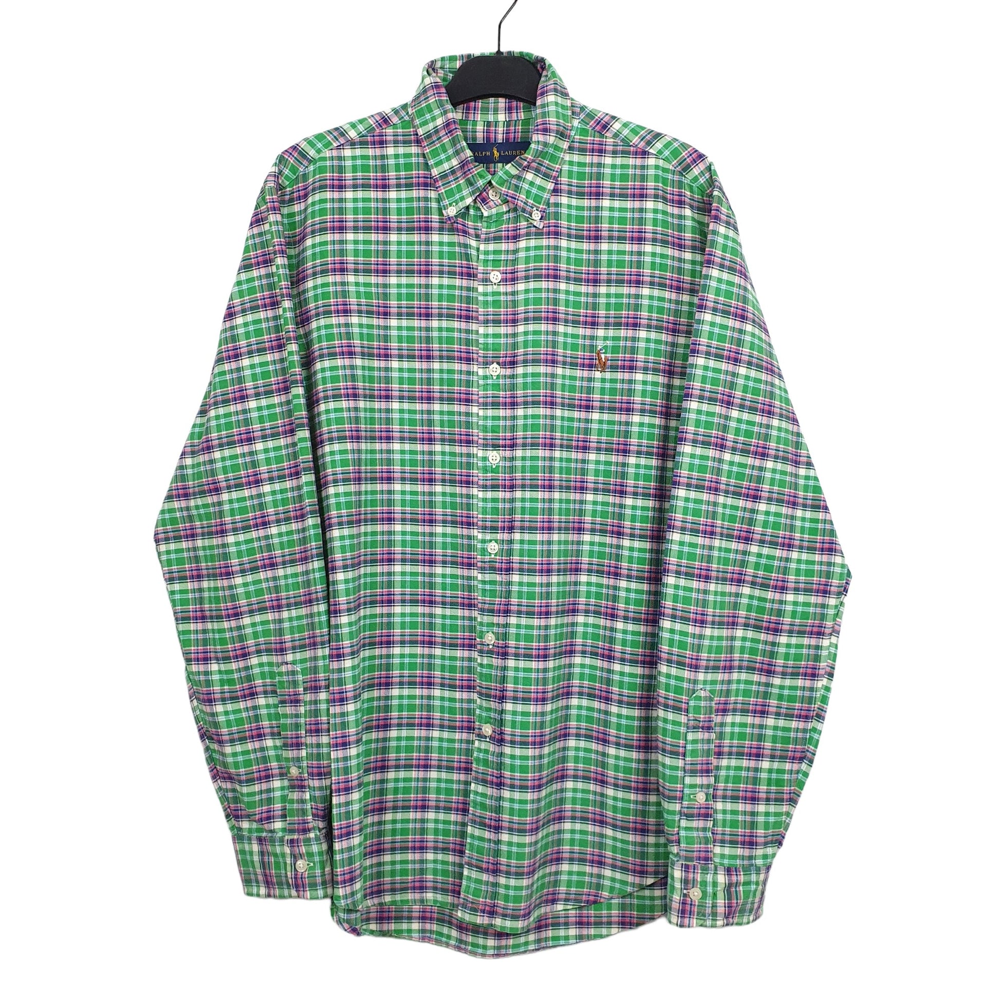 Mens Green Ralph Lauren  Long Sleeve Shirt