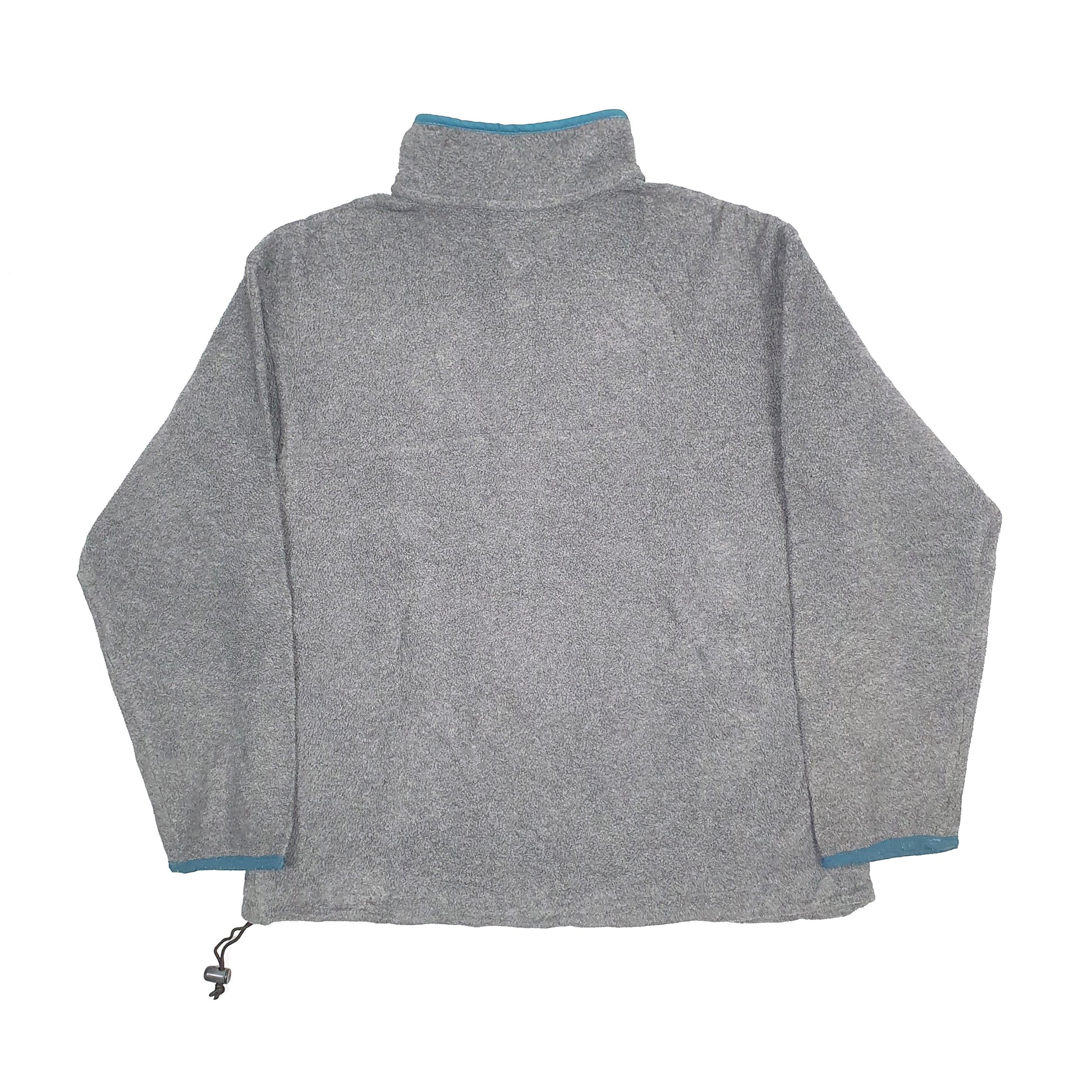 LL Bean Quarter Zip Fleece S Grey