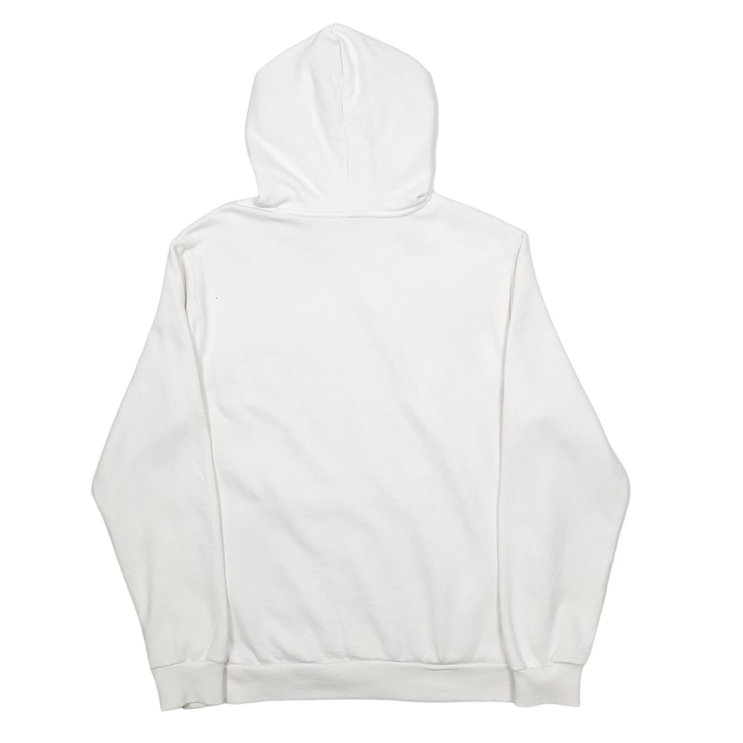 Mens White Puma Spellout Hoodie Jumper