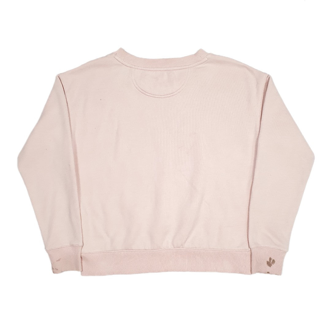 Calvin Klein Spellout Crewneck S Pink