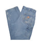 Mens Blue Carhartt  Carpenter Trousers