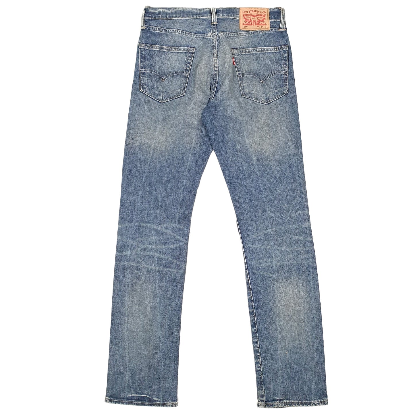 Mens Blue Levis  505 JeansW29 L32