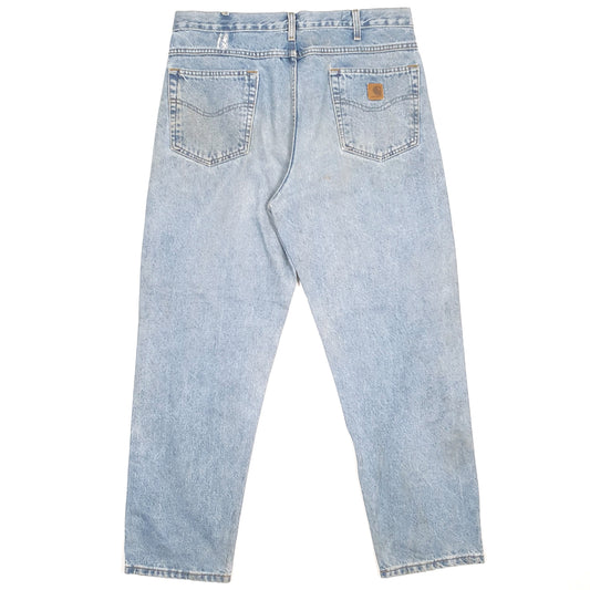 Carhartt Casual Regular Fit Relaxed Jeans W36 L29 Blue