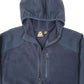 Mens Navy Reebok Hoodie Full Zip Jumper