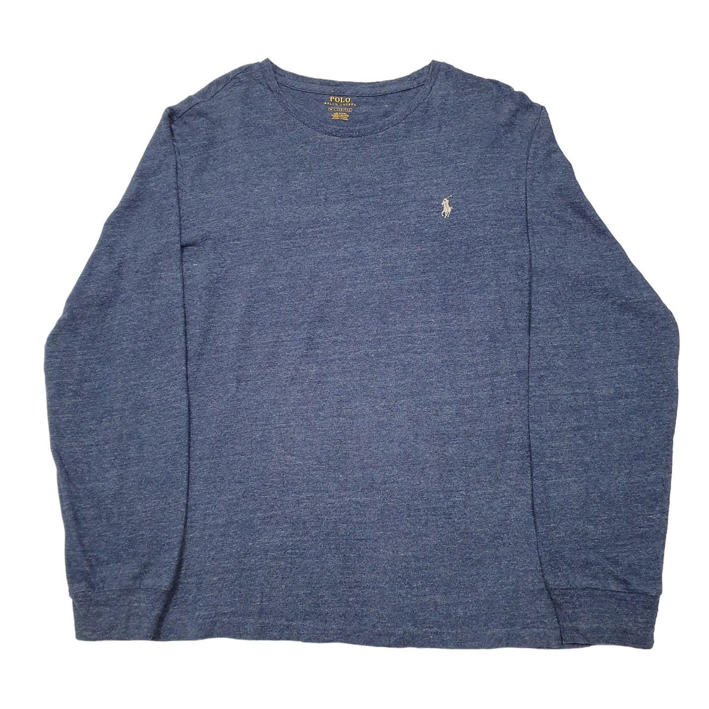 Mens Blue Polo Ralph Lauren  Long Sleeve T Shirt