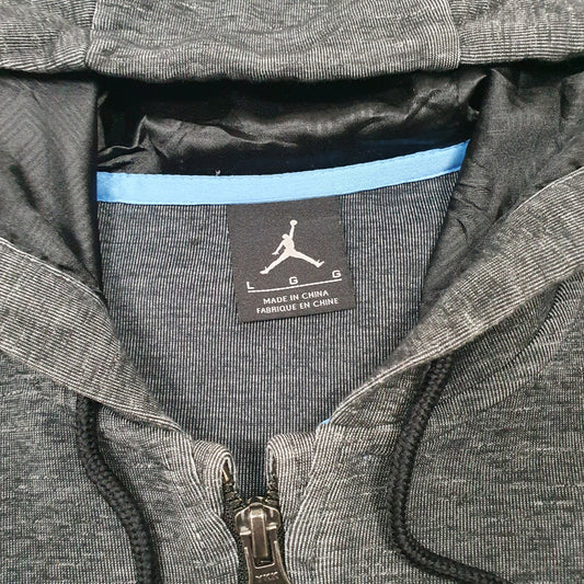  Grey Nike Hoodie Air Jordan Full Zip Jumper